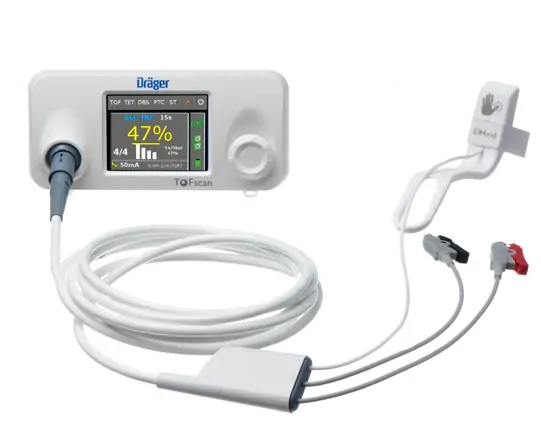 TofScan equipamento de bloqueio neuromuscular